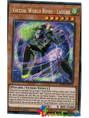 Virtual World Roshi - Laolao - MP21-EN174 - Prismatic Secret Rare 1st Edition