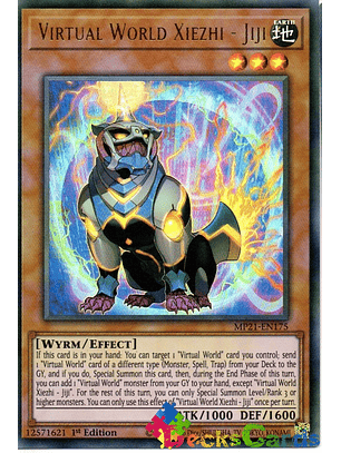 Virtual World Xiezhi - Jiji - MP21-EN175 - Ultra Rare 1st Edition