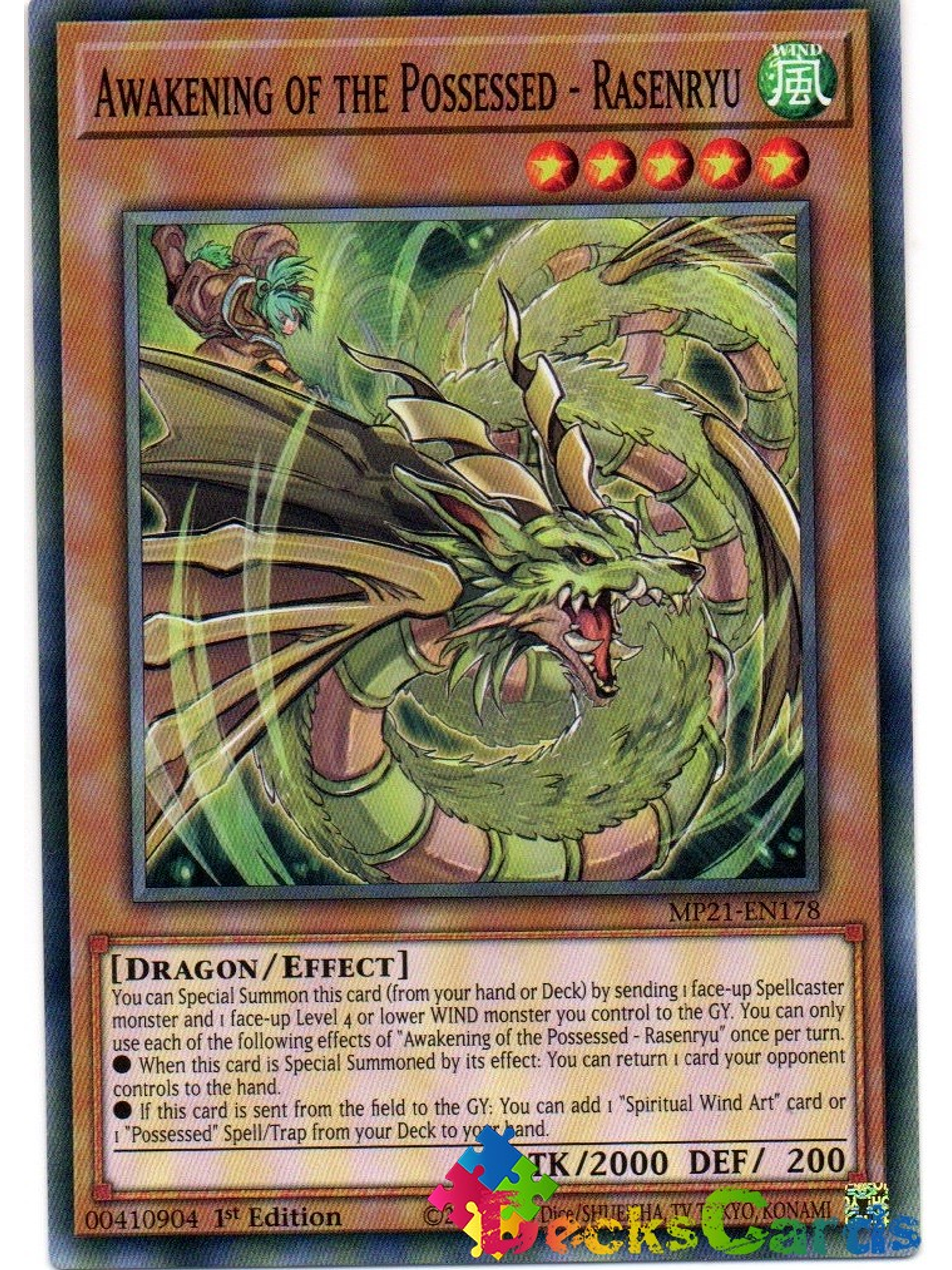 Awakening of the Possessed - Rasenryu - MP21-EN178 - Common 1st Edition 1