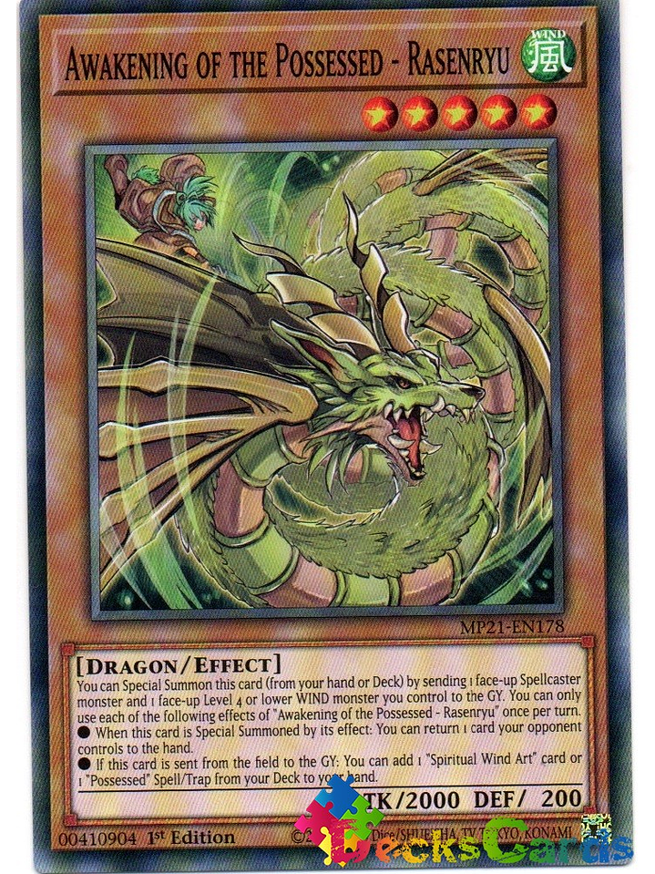 Awakening of the Possessed - Rasenryu - MP21-EN178 - Common 1st Edition 1