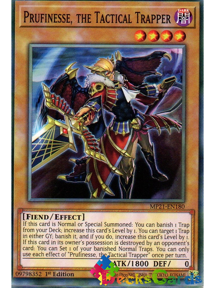 Prufinesse, the Tactical Trapper - MP21-EN180 - Common 1st Edition 1