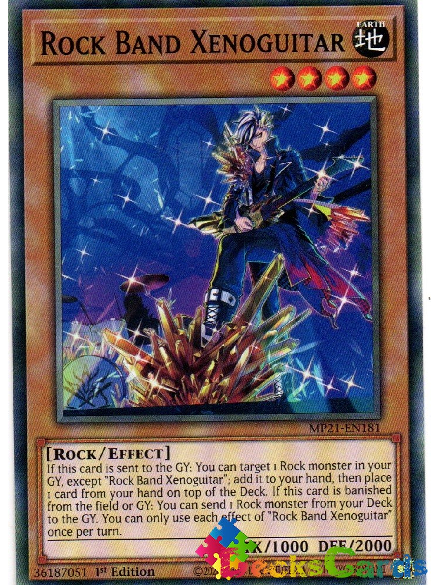 Rock Band Xenoguitar - MP21-EN181 - Common 1st Edition 1