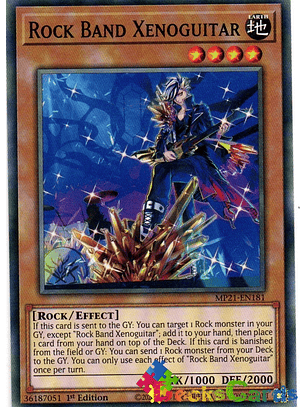 Rock Band Xenoguitar - MP21-EN181 - Common 1st Edition