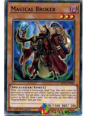 Magical Broker - MP21-EN182 - Common 1st Edition