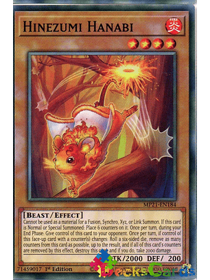 Hinezumi Hanabi - MP21-EN184 - Common 1st Edition
