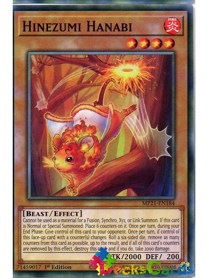 Hinezumi Hanabi - MP21-EN184 - Common 1st Edition 1