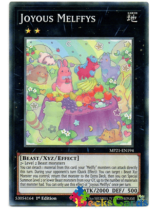 Joyous Melffys - MP21-EN194 - Common 1st Edition