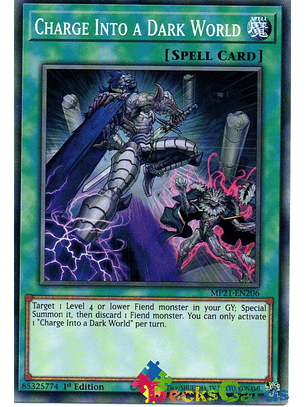 Charge Into a Dark World - MP21-EN206 - Common 1st Edition
