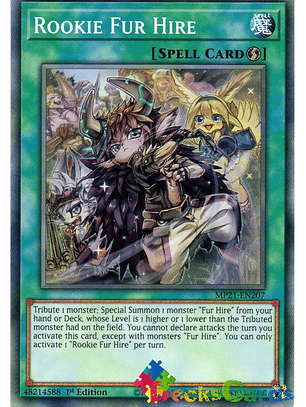 Rookie Fur Hire - MP21-EN207 - Common 1st Edition