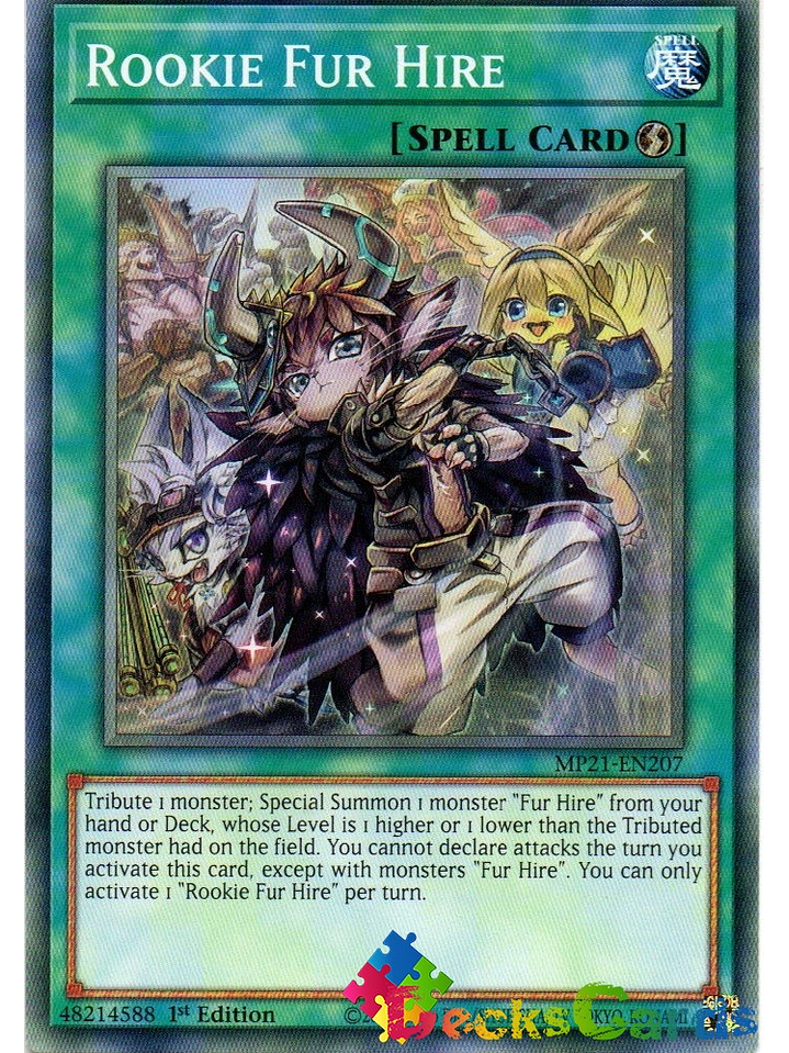 Rookie Fur Hire - MP21-EN207 - Common 1st Edition 1
