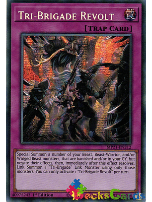 Tri-Brigade Revolt - MP21-EN212 - Prismatic Secret Rare 1st Edition