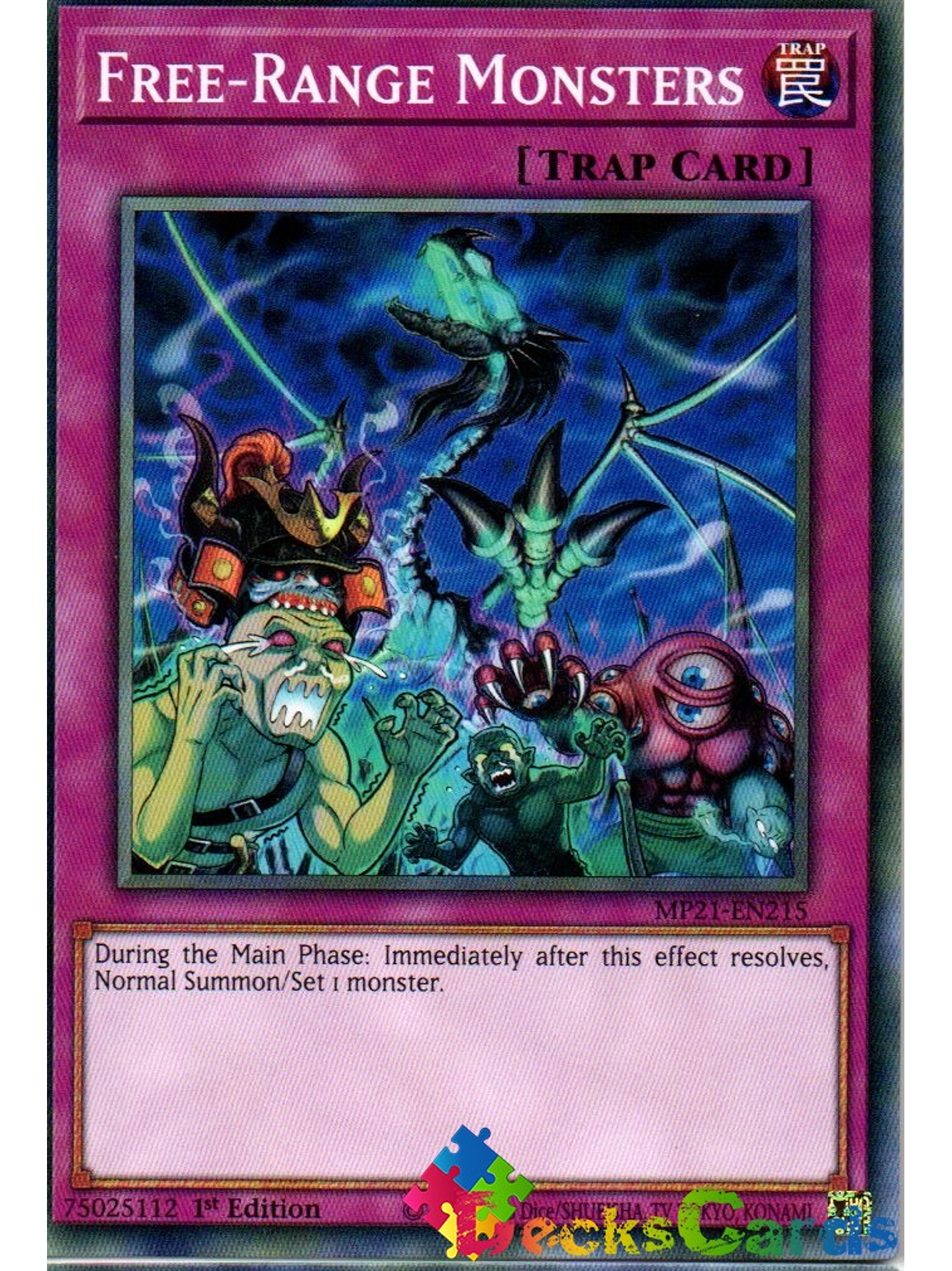 Free-Range Monsters - MP21-EN215 - Common 1st Edition 1