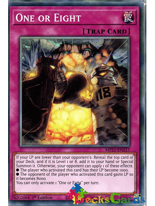 One or Eight - MP21-EN217 - Common 1st Edition