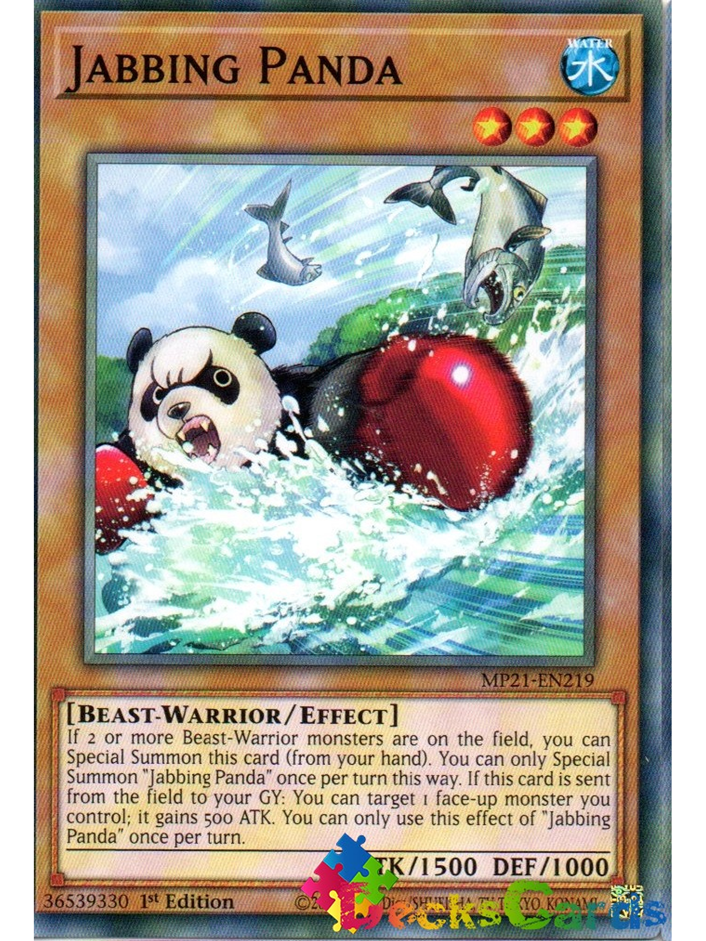 Jabbing Panda - MP21-EN219 - Common 1st Edition 1