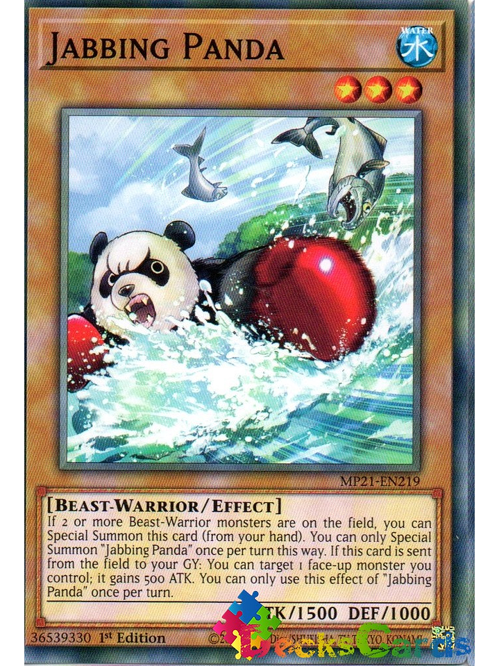 Jabbing Panda - MP21-EN219 - Common 1st Edition 1