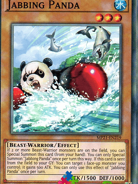 Jabbing Panda - MP21-EN219 - Common 1st Edition