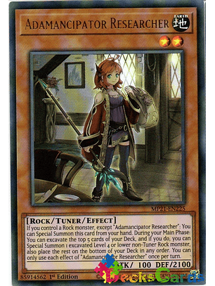 Adamancipator Researcher - MP21-EN225 - Ultra Rare 1st Edition
