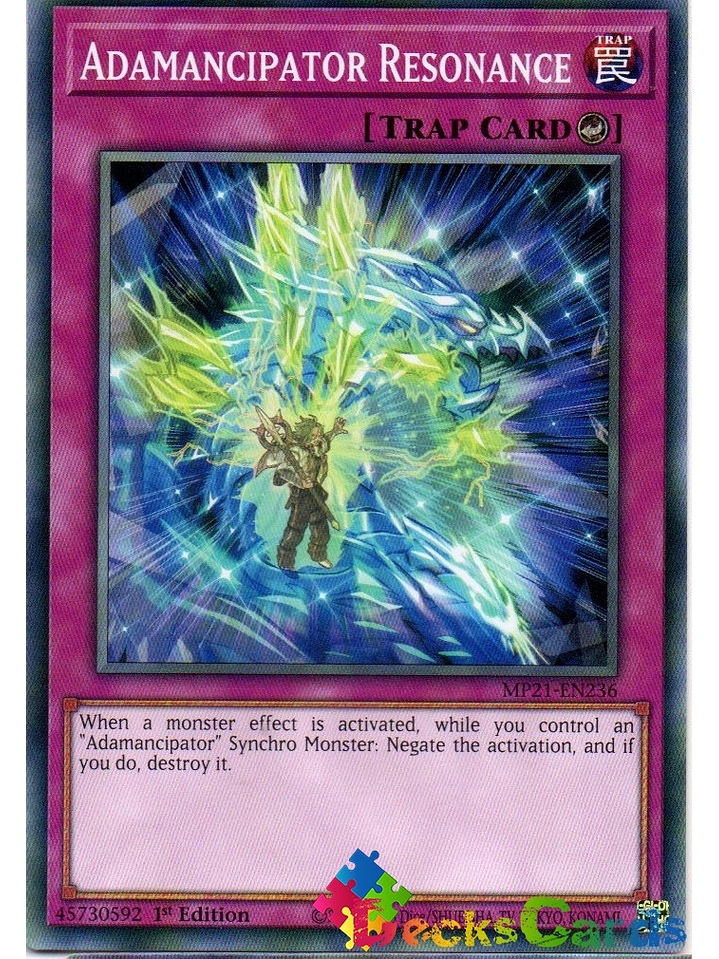 Adamancipator Resonance - MP21-EN236 - Common 1st Edition 1