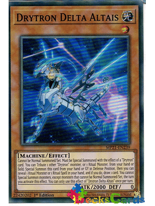 Drytron Delta Altais - MP21-EN239 - Super Rare 1st Edition