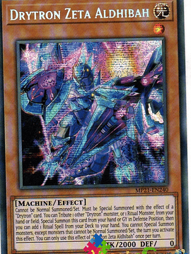 Drytron Zeta Aldhibah - MP21-EN240 - Prismatic Secret Rare 1st Edition