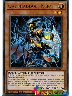 Qadshaddoll Keios - MP21-EN243 - Ultra Rare 1st Edition