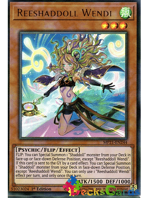 Reeshaddoll Wendi - MP21-EN244 - Ultra Rare 1st Edition