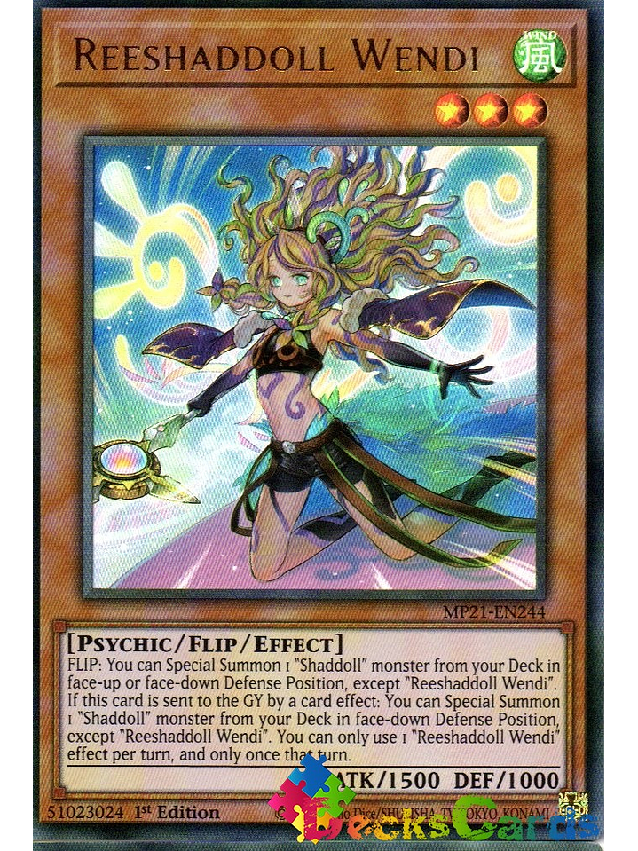 Reeshaddoll Wendi - MP21-EN244 - Ultra Rare 1st Edition 1