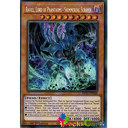 Raviel, Lord of Phantasms - Shimmering Scraper - MP21-EN248 - Prismatic Secret Rare