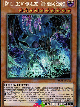 Raviel, Lord of Phantasms - Shimmering Scraper - MP21-EN248 - Prismatic Secret Rare