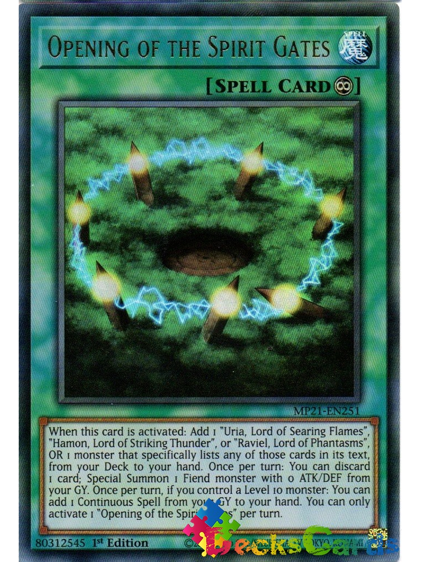 Opening of the Spirit Gates - MP21-EN251 - Ultra Rare 1st Edition 1