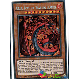 Uria, Lord of Searing Flames - MP21-EN252 - Prismatic Secret Rare 1st Edition