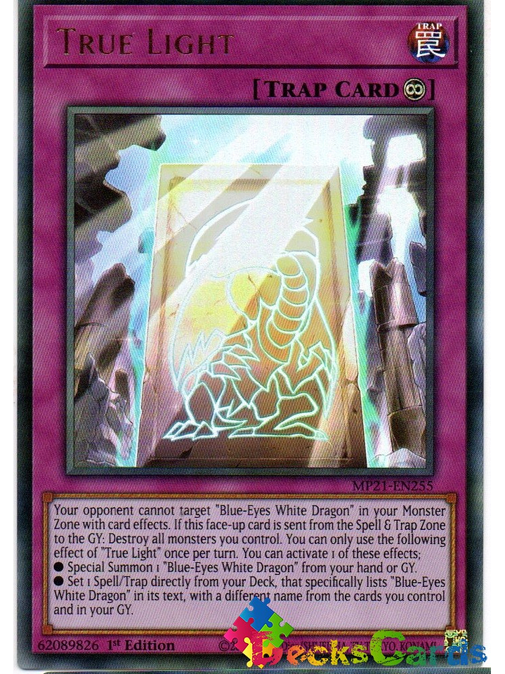 True Light - MP21-EN255 - Ultra Rare 1st Edition 1