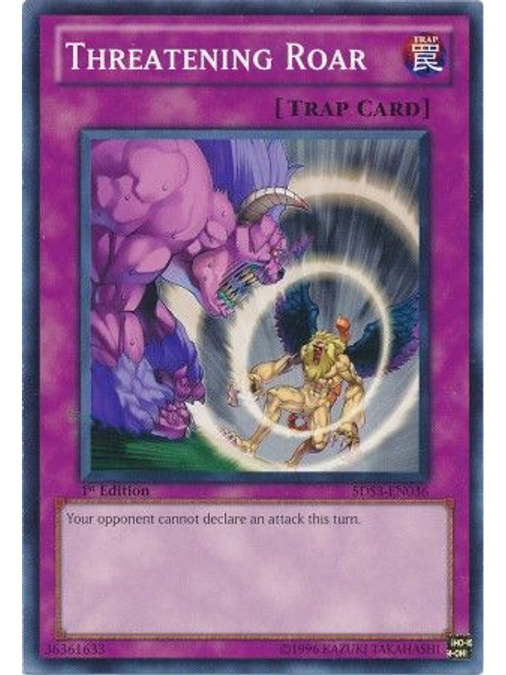 Threatening Roar - 5DS3-EN036 - Common 1st Edition 1