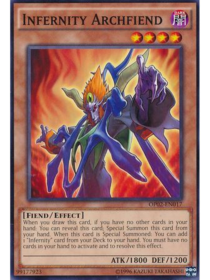 Infernity Archfiend - OP02-EN017 - Common 1