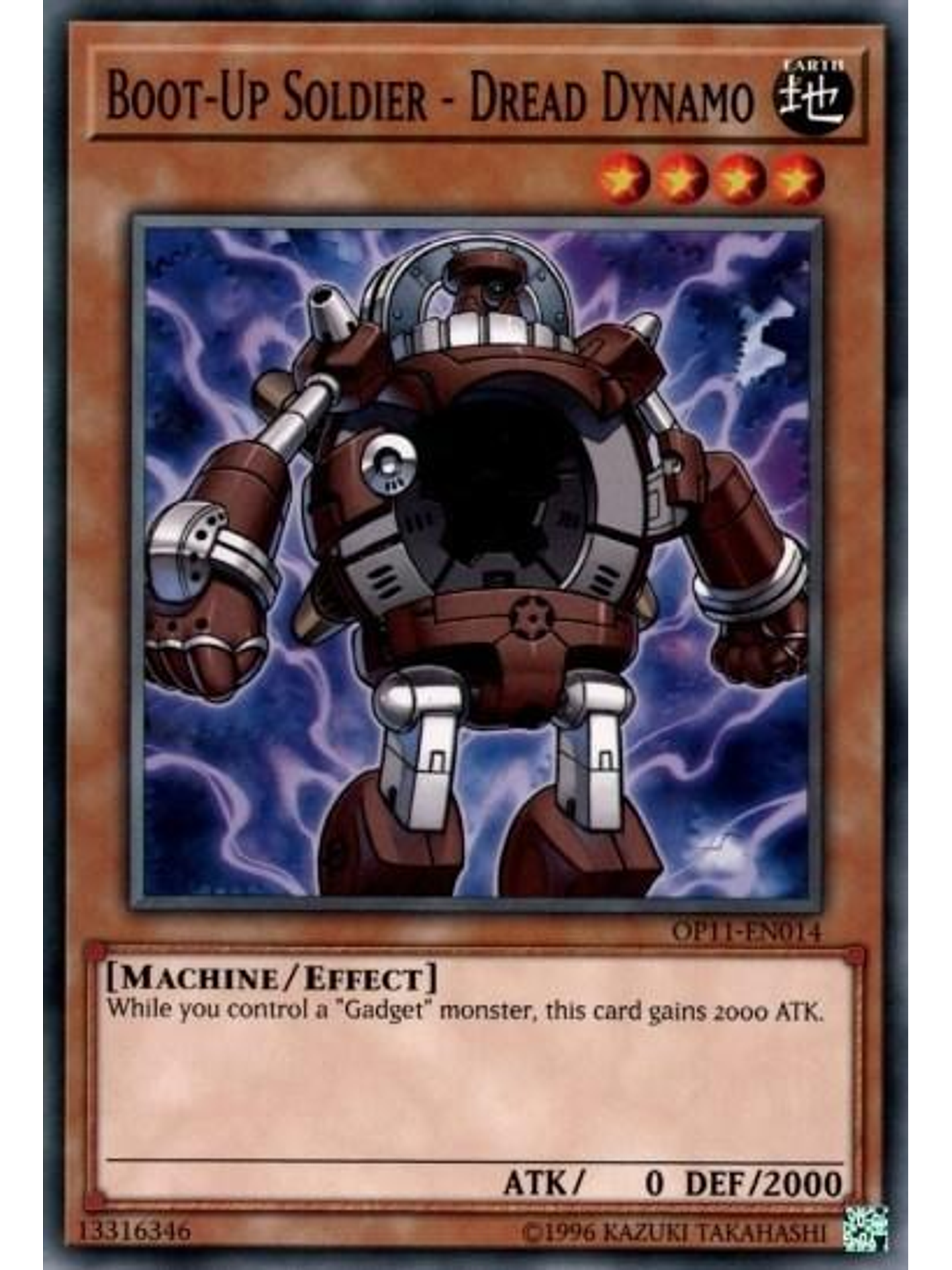 Boot-Up Soldier - Dread Dynamo - OP11-EN014 - Common 1