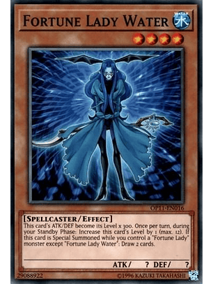 Fortune Lady Water - OP11-EN016 - Common