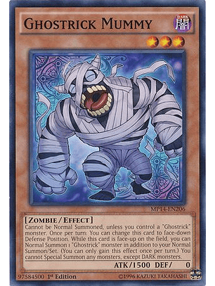 Ghostrick Mummy - MP14-EN206 - Common 1st Edition