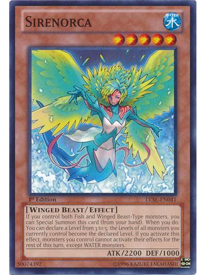 Sirenorca - LVAL-EN041 - Common 1st Edition 1