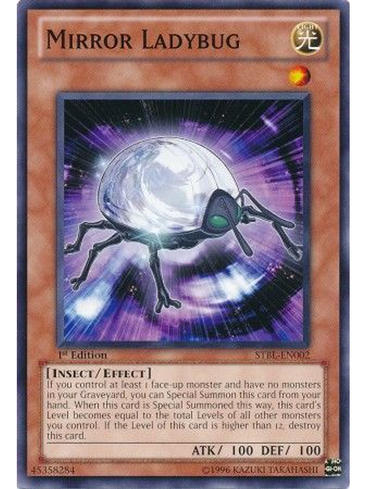 Mirror Ladybug - STBL-EN002 - Common 1st Edition 1