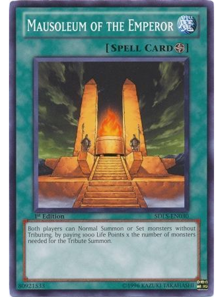 Mausoleum of the Emperor - SDLS-EN030 - Common 1st Edition 1