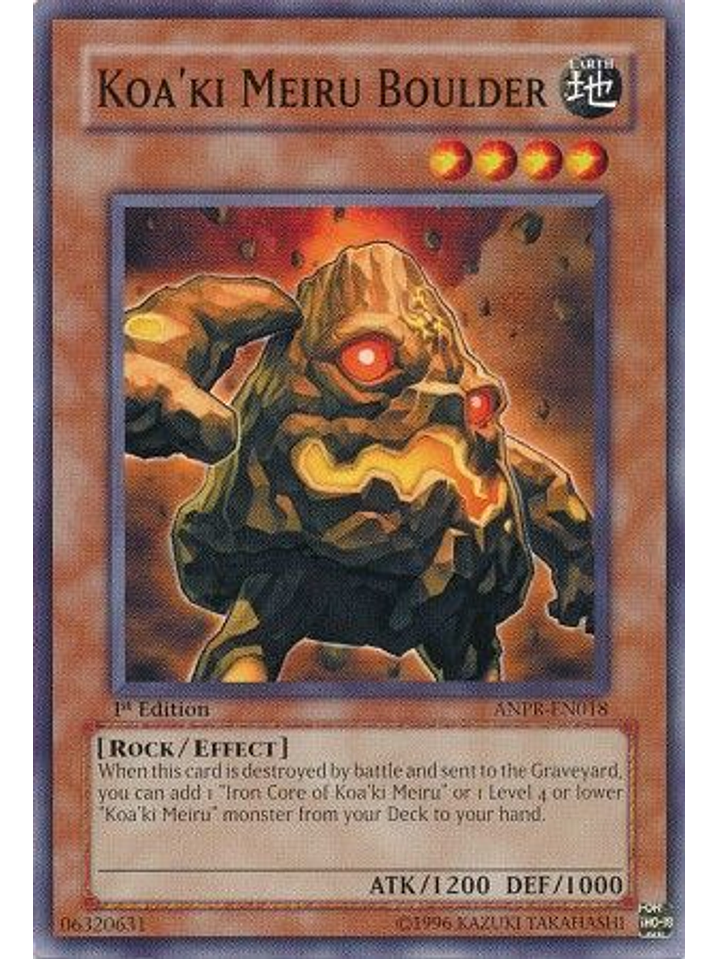 Koa'ki Meiru Boulder - ANPR-EN018 - Common 1st Edition 1