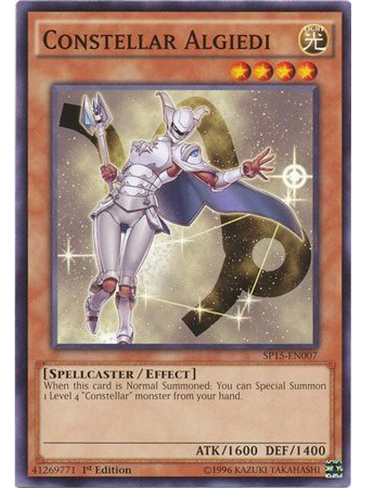 Constellar Algiedi - SP15-EN007 - Common 1st Edition 1