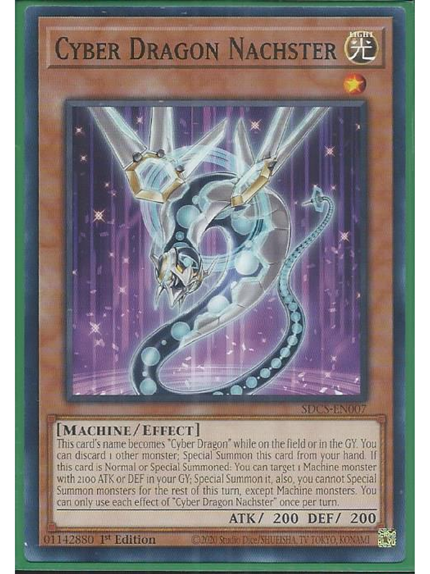 Cyber Dragon Nachster - SDCS-EN007 - Common 1st Edition 1