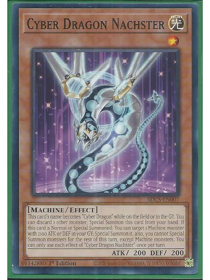 Cyber Dragon Nachster - SDCS-EN007 - Common 1st Edition 1