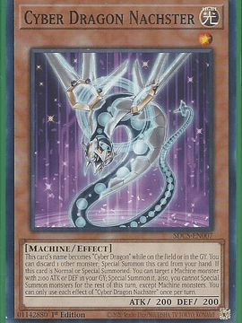 Cyber Dragon Nachster - SDCS-EN007 - Common 1st Edition