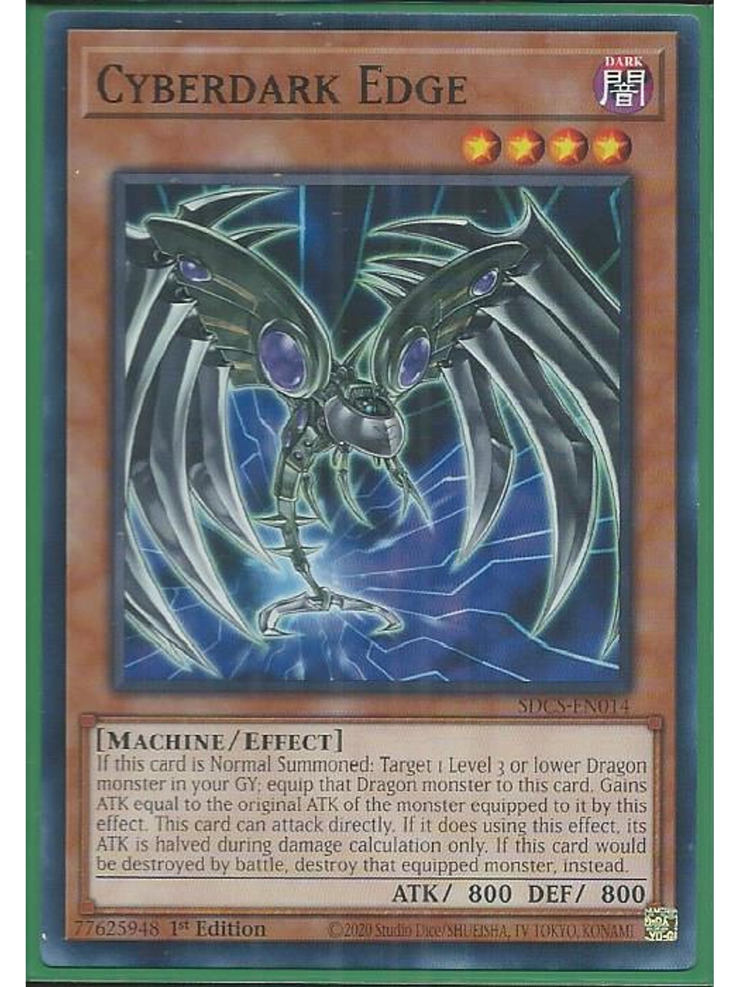 Cyberdark Edge - SDCS-EN014 - Common 1st Edition 1