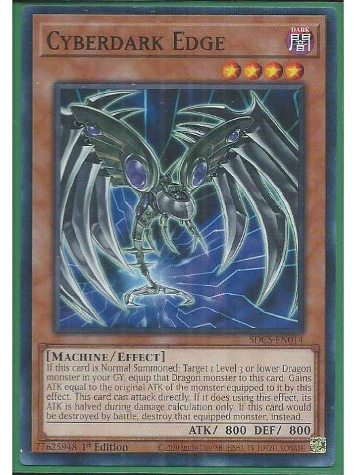 Cyberdark Edge - SDCS-EN014 - Common 1st Edition 1