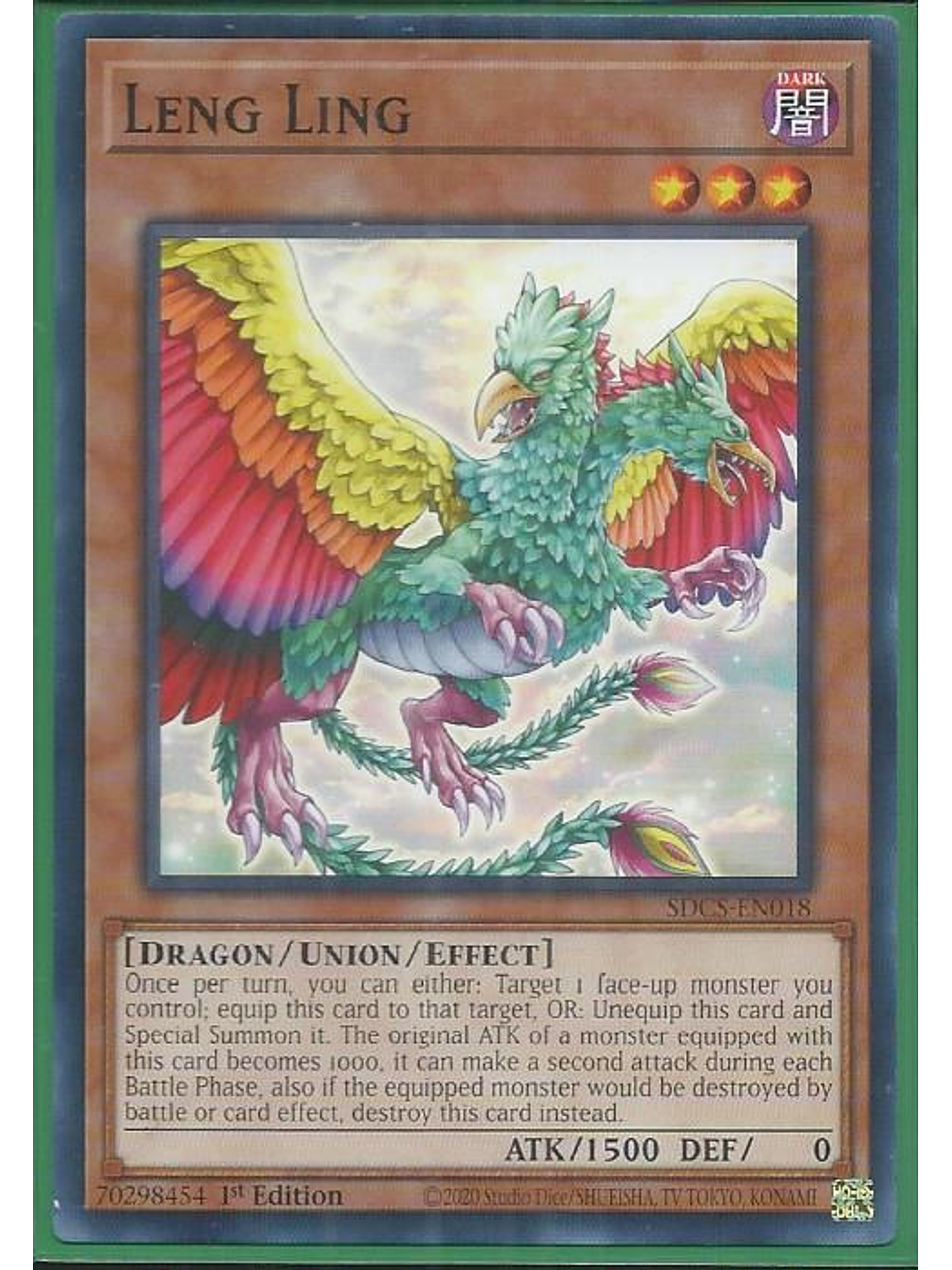 Leng Ling - SDCS-EN018 - Common 1st Edition 1