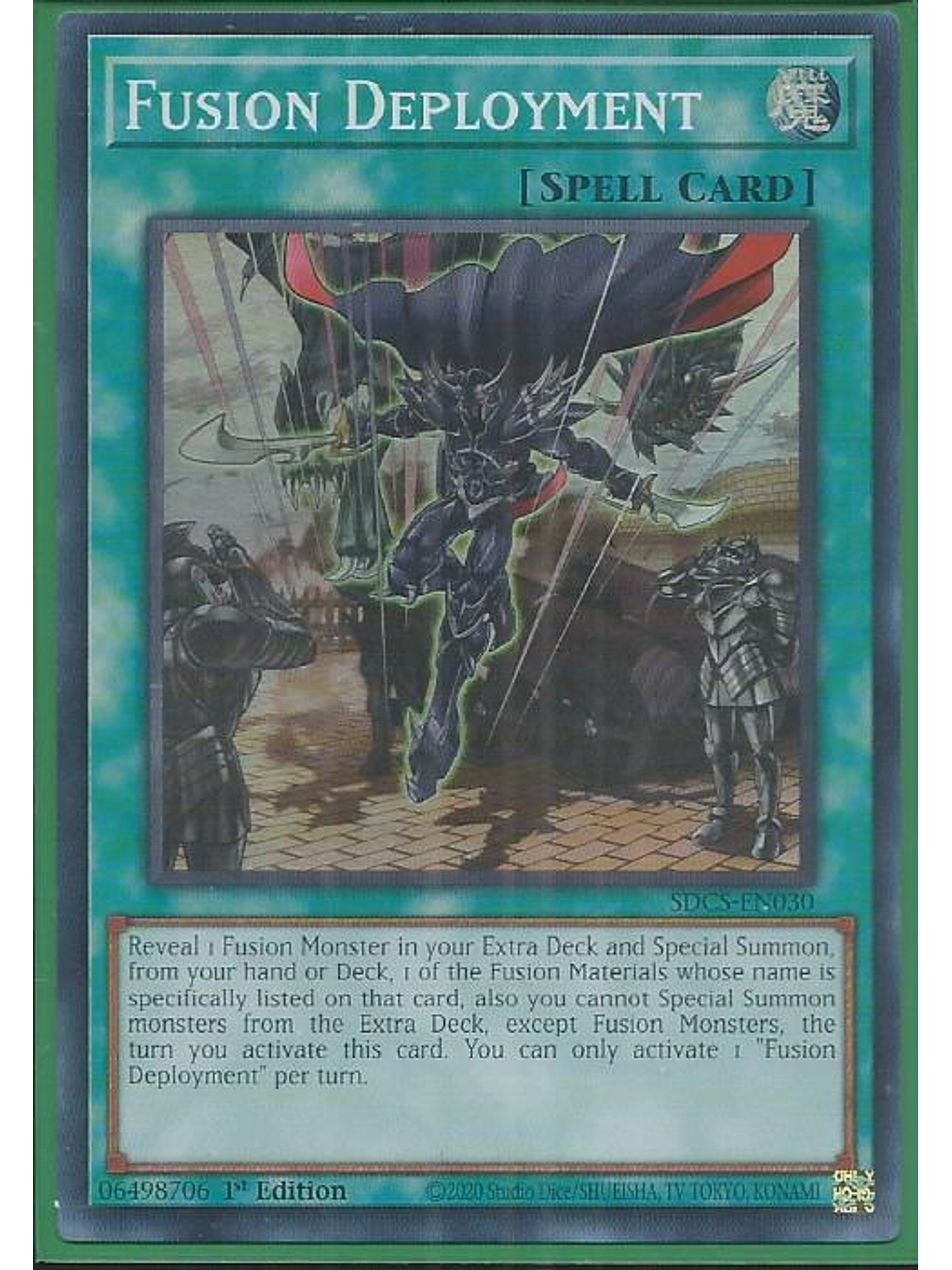 Fusion Deployment - SDCS-EN030 - Super Rare 1st Edition 1