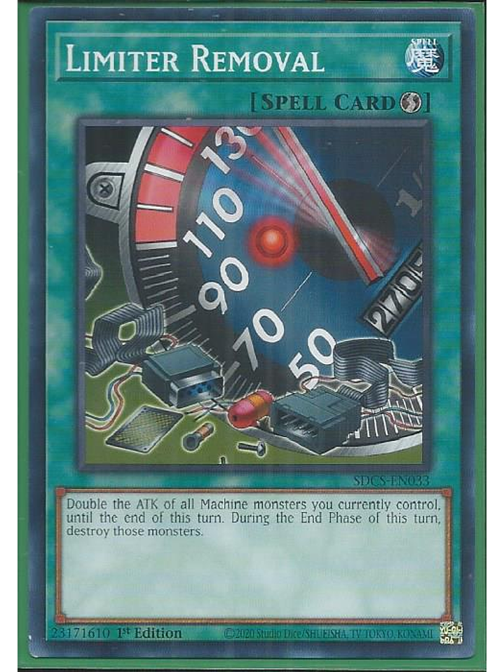 Limiter Removal - SDCS-EN033 - Common 1st Edition 1